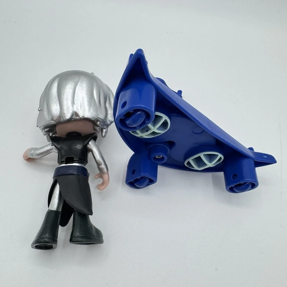 PJ Masks Luna Girl Action Figure with Luna Board Vehicle Blue Silver Toy